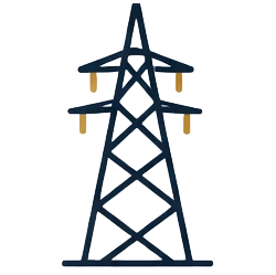 icon of phone tower